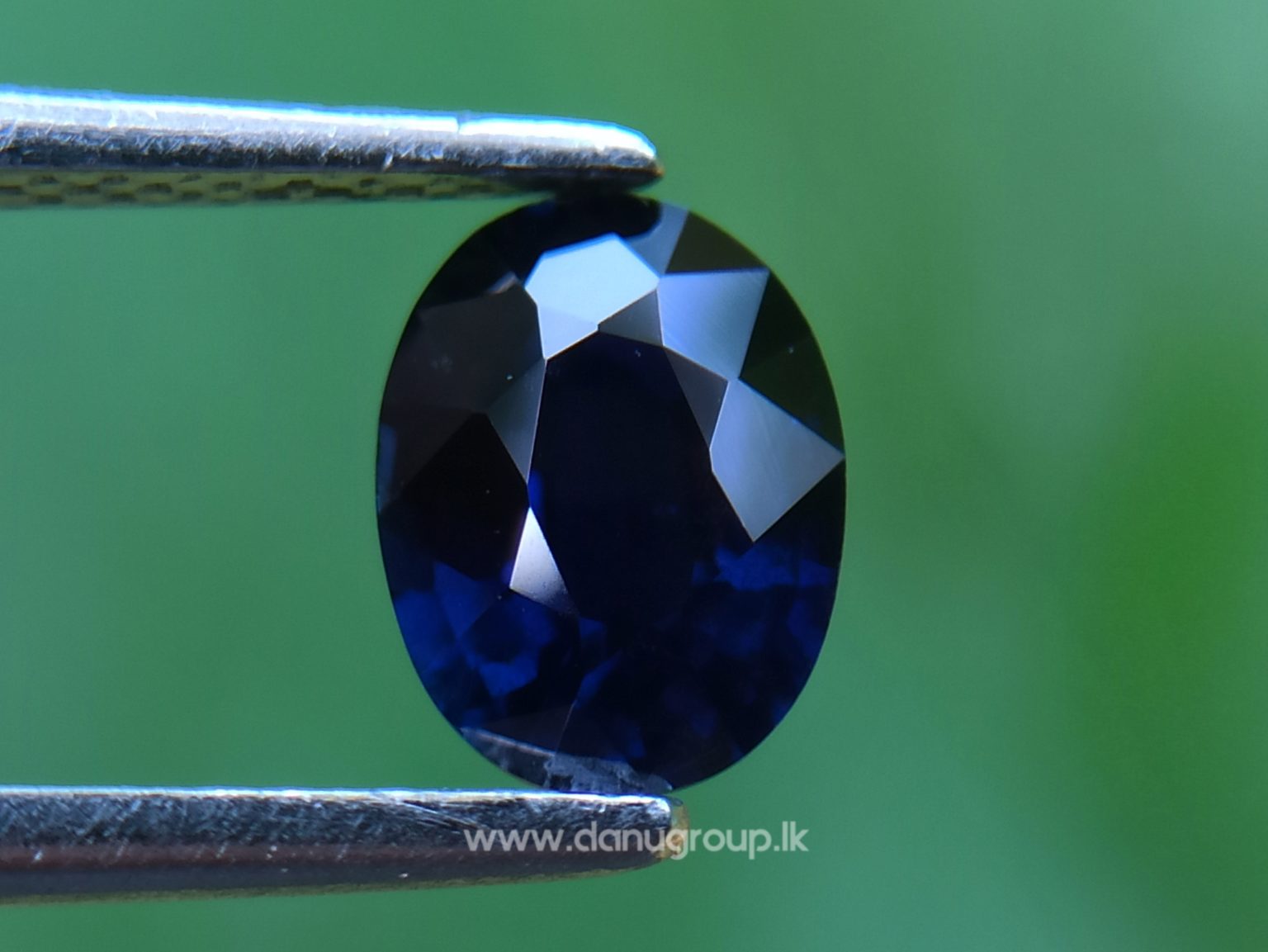Dark Blue Sapphire Kaka neelam Stone of saturn astrological gem Danu Group Gemstones