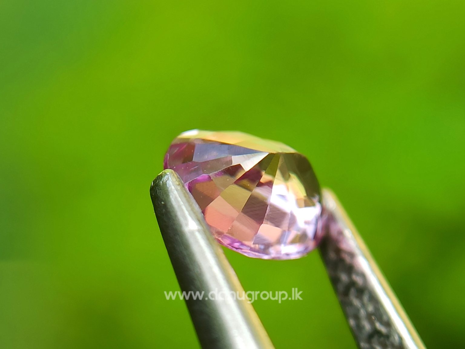 Ceylon Natural Pink Sapphire Oval shape Unheated Gem from Danu Group
