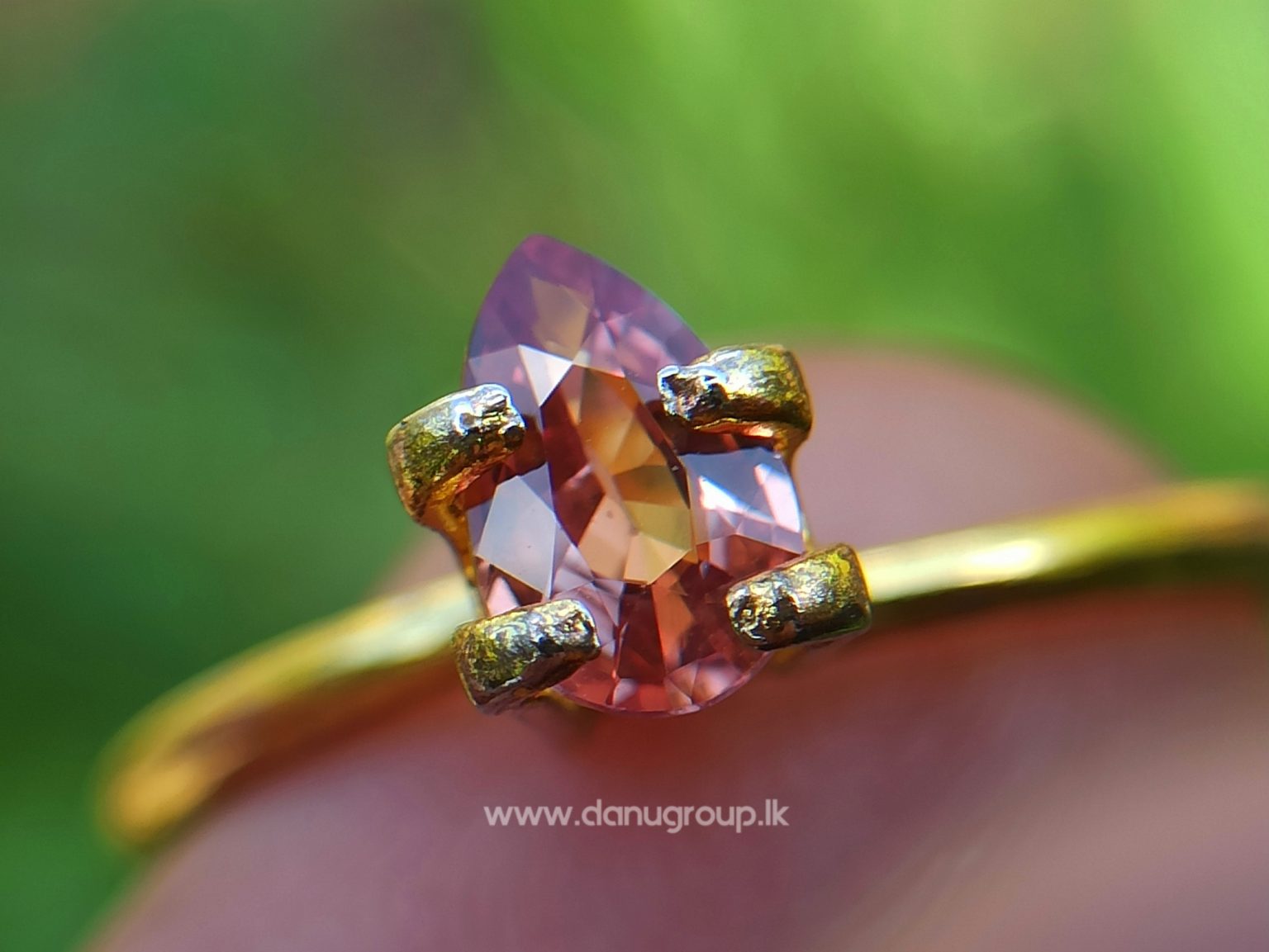 Natural Padparadscha Sapphire King sapphire from Danu Group
