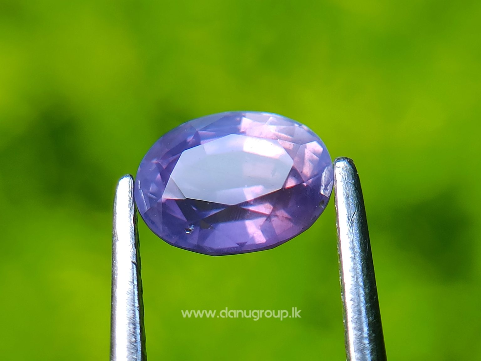Natural Purple Sapphire Oval Shape stone from Danu Group