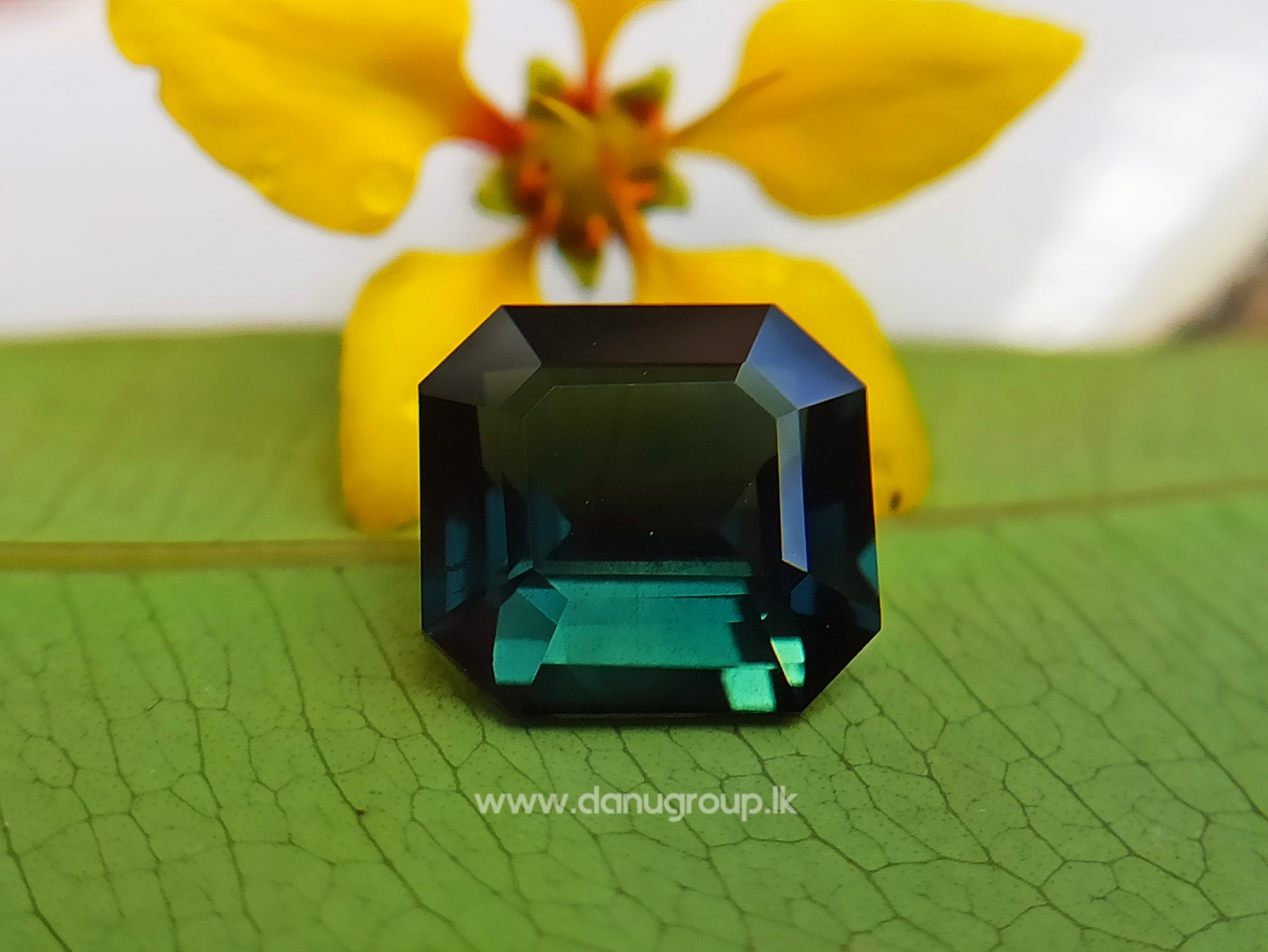 Natural Dark Green Sapphire - Danu Group