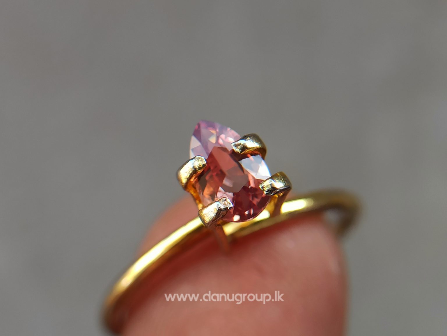 Natural Padparadscha Sapphire King sapphire from Danu Group