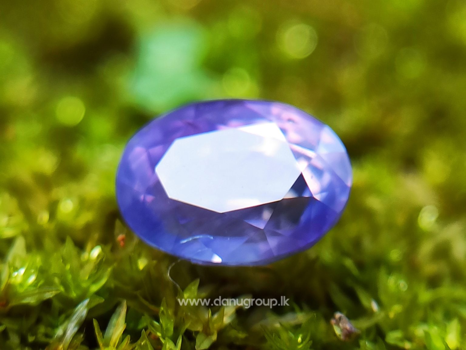 Natural Purple Sapphire Oval Shape stone from Danu Group
