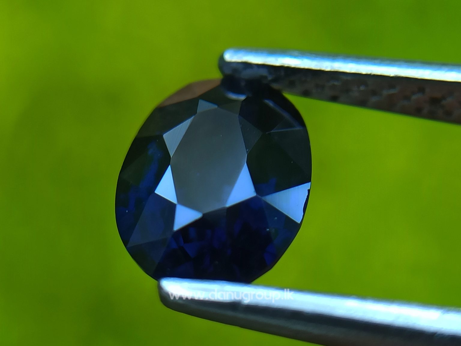 Dark Blue Sapphire Kaka neelam Stone of saturn astrological gem Danu Group Gemstones