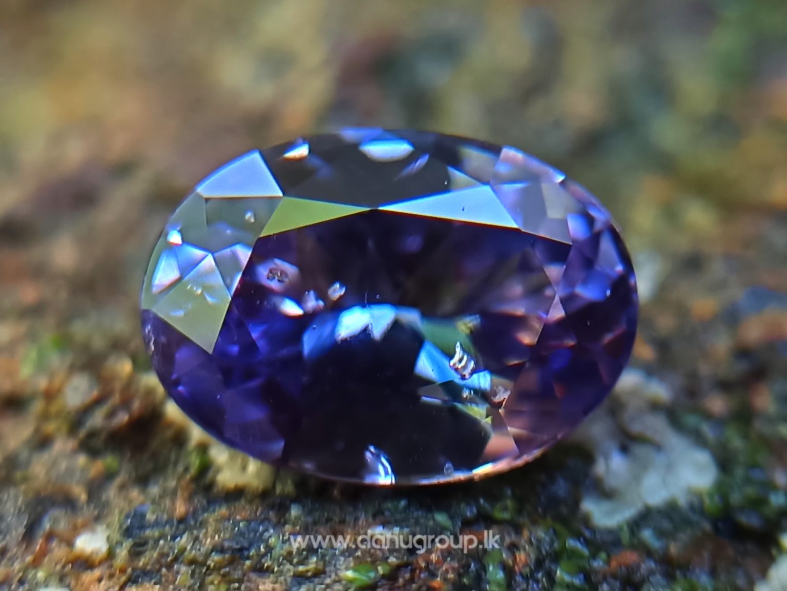 Ceylon Natural Violet Sapphire Danu Group Gemstones Collections - Violet Gemstone