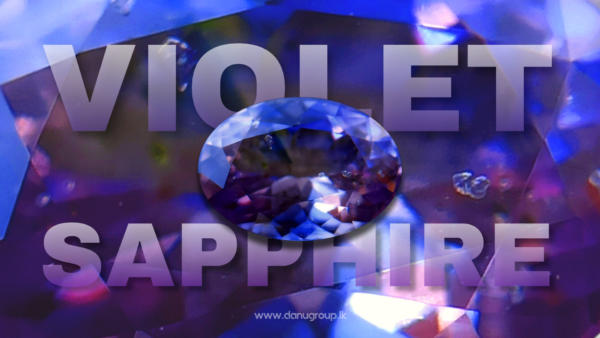 Ceylon Natural Violet Sapphire Danu Group Gemstones Collections - Violet Gemstone
