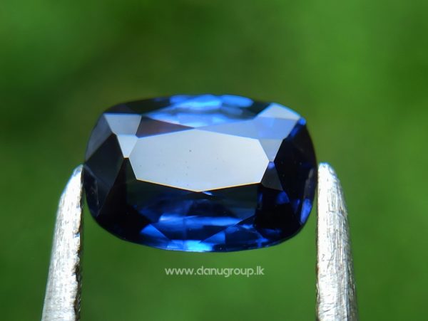 Ceylon Blue Sapphire Cushion shape Gemstone from Danu Group Collection