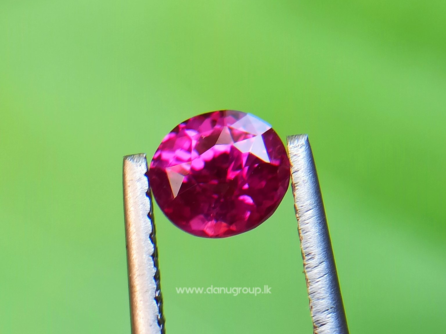Ceylon Ruby - Oval shape stone from Danu Group