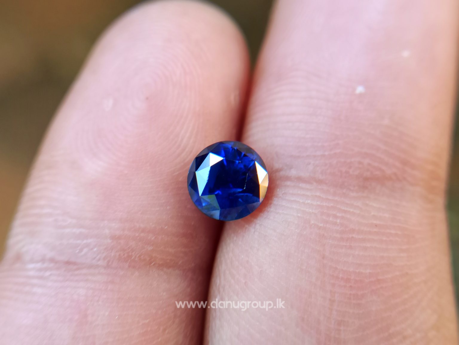 Ceylon blue sapphire Round Peacock blue precious stones from famous sapphire mining village rambuka Sri Lanka danu group Gemstones