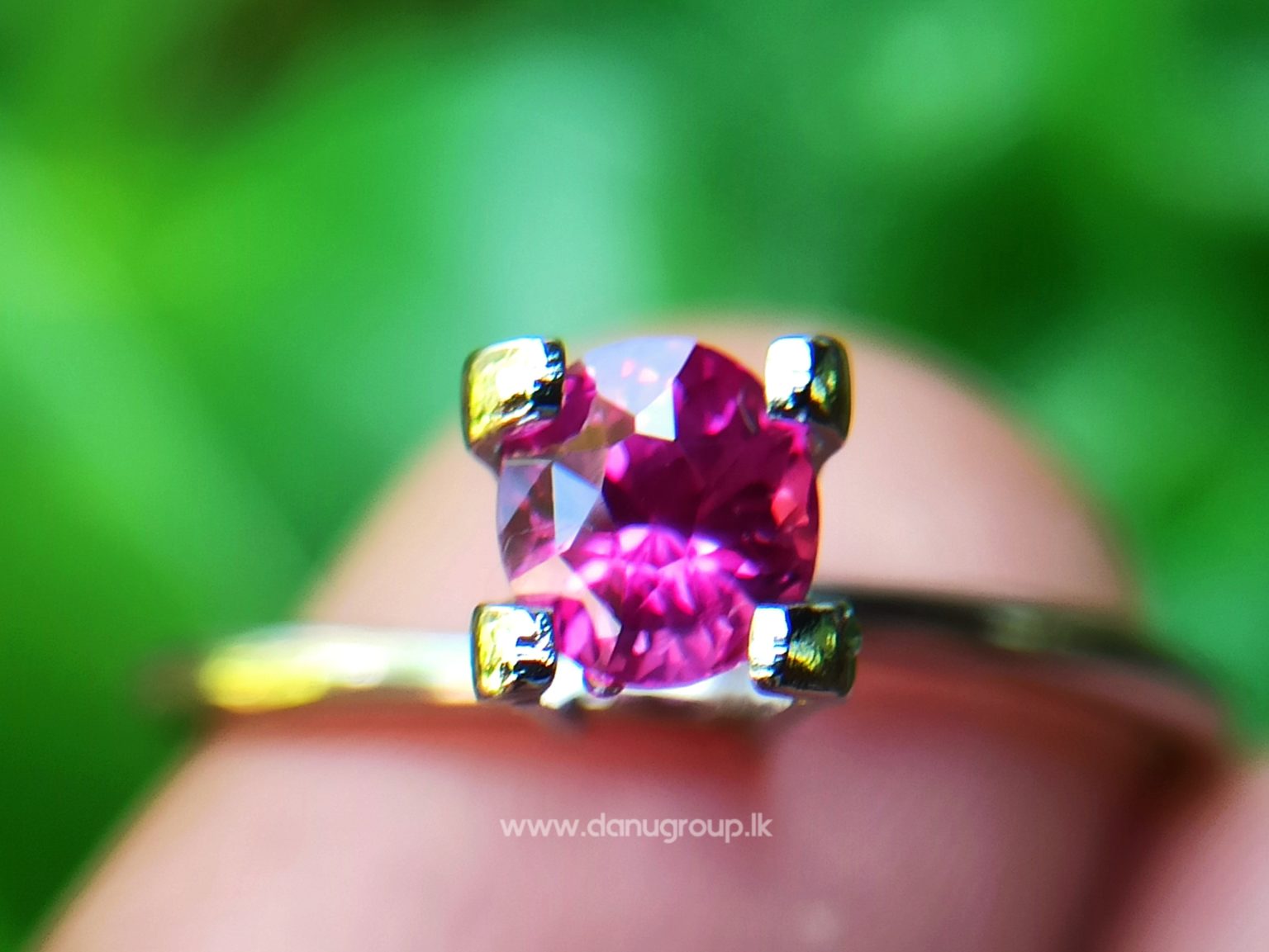 Ceylon Ruby - Oval shape stone from Danu Group