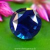 Ceylon blue sapphire Round Peacock blue precious stones from famous sapphire mining village rambuka Sri Lanka danu group Gemstones