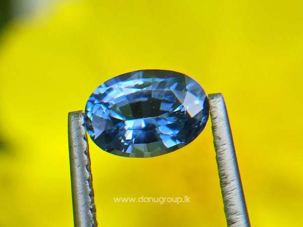 Ceylon Natural Blue Spinel from Danu Group Gemstones Collections Oval shape open color amazing blue color spinel