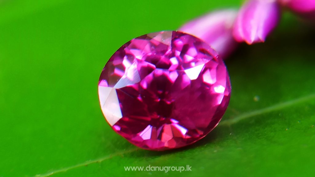 Ceylon Ruby - Oval shape stone from Danu Group