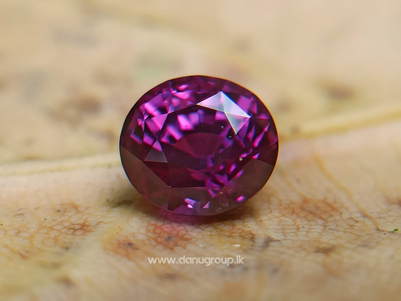 26_Ceylon Natural Purple Sapphire High quality and vibrant pinkish purple color stone from Danu Group
