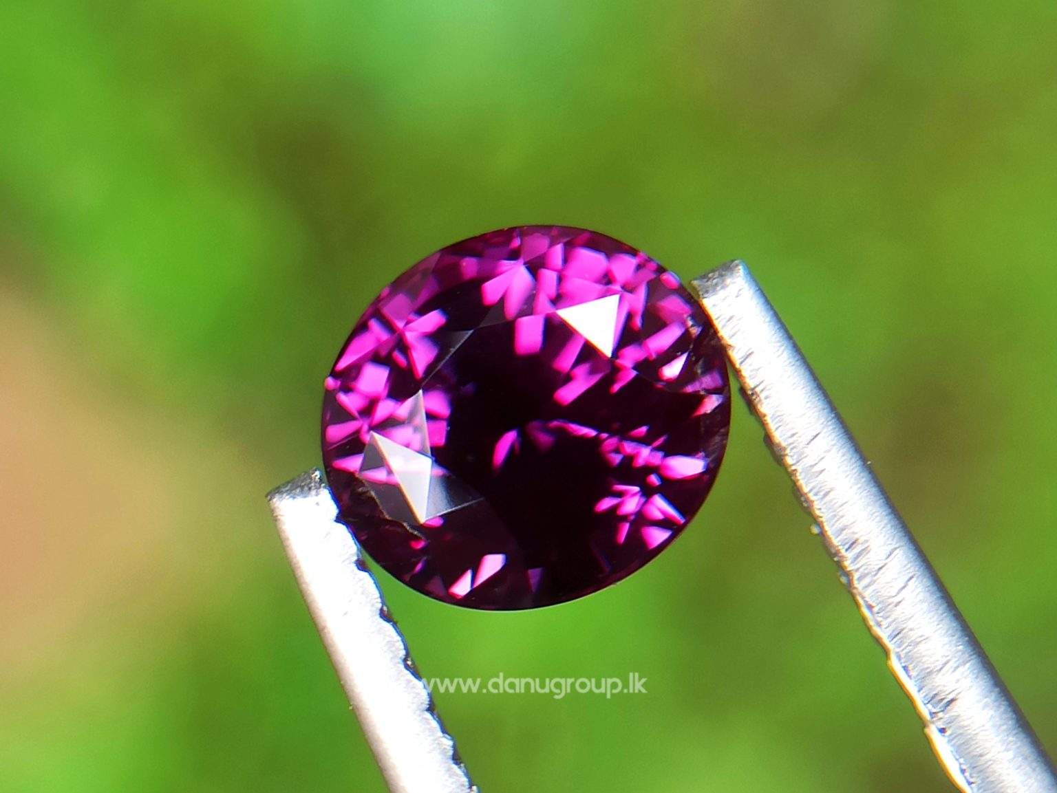 26_Ceylon Natural Purple Sapphire High quality and vibrant pinkish purple color stone from Danu Group