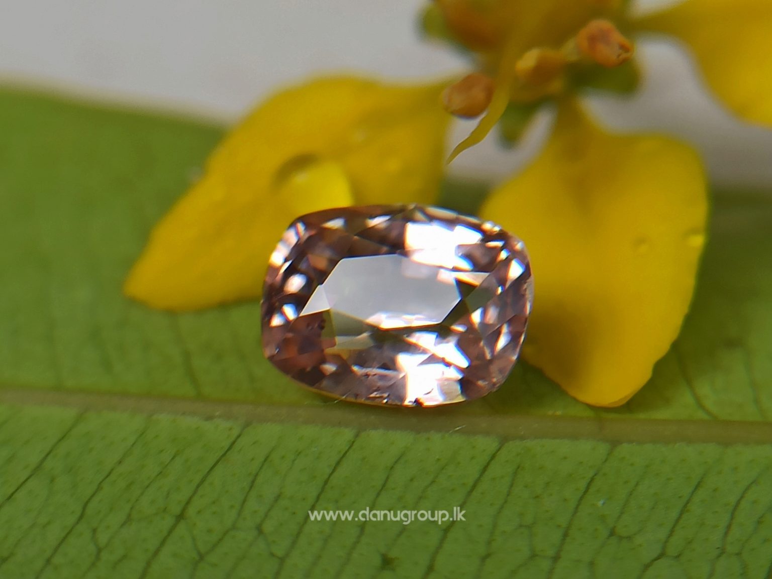 4_Pastel Orangy Pink Padparadscha Sapphire Danu Group Gemstones Collections