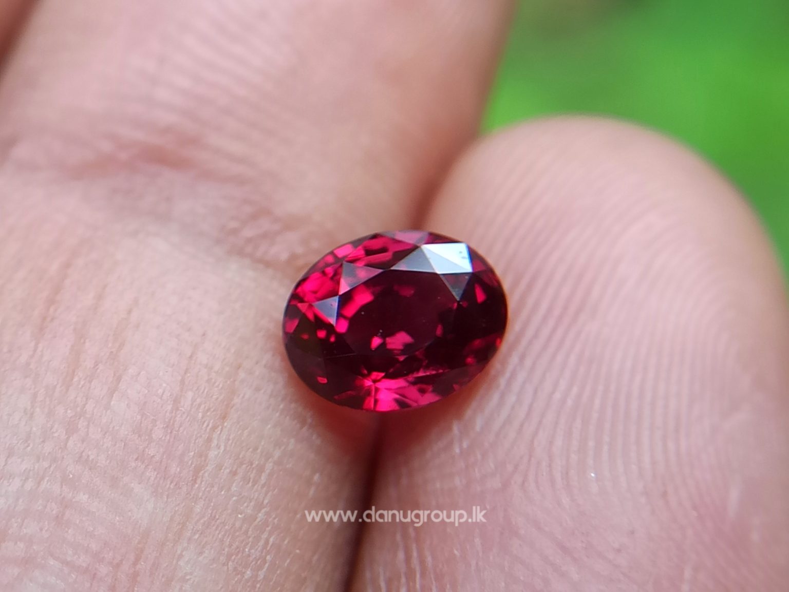 1_Ceylon ruby Royal red ruby from Endana village mining Sri Lanka - Danu Group Gemstones Collections