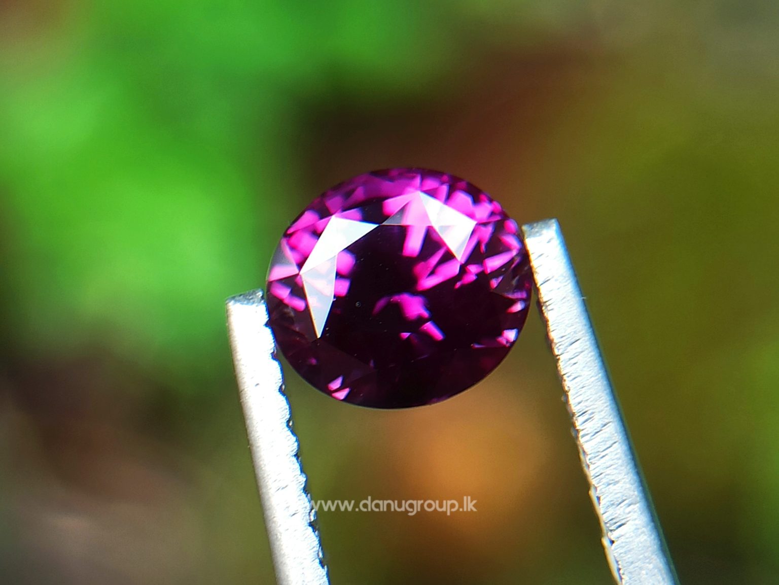 26_Ceylon Natural Purple Sapphire High quality and vibrant pinkish purple color stone from Danu Group
