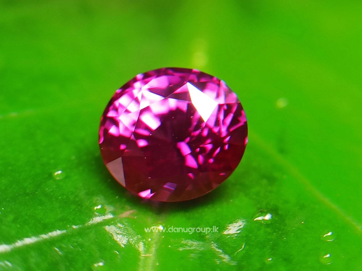 26_Ceylon Natural Purple Sapphire High quality and vibrant pinkish purple color stone from Danu Group