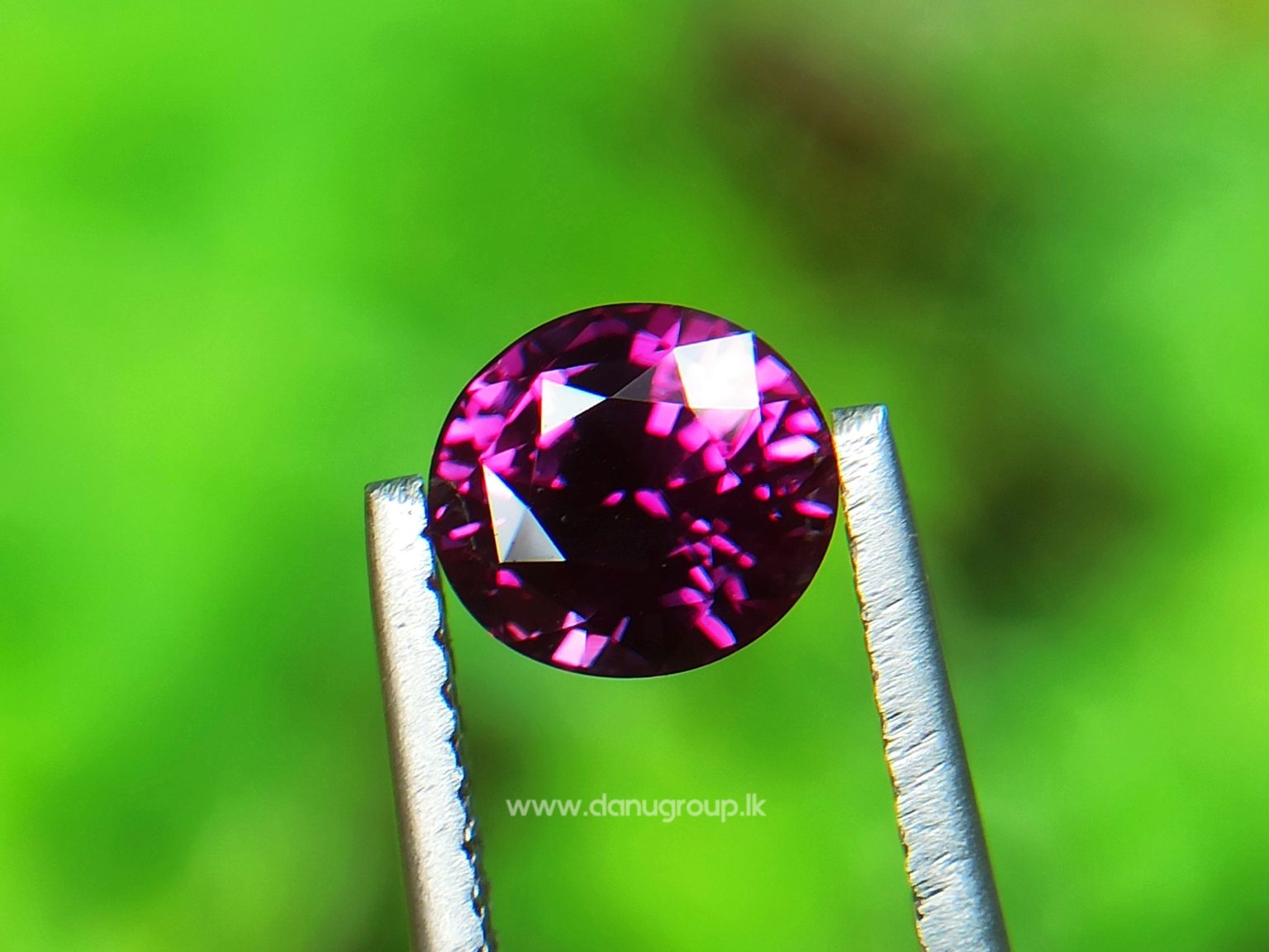 26_Ceylon Natural Purple Sapphire High quality and vibrant pinkish purple color stone from Danu Group