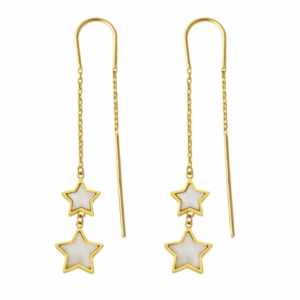 Golden Star Earrings