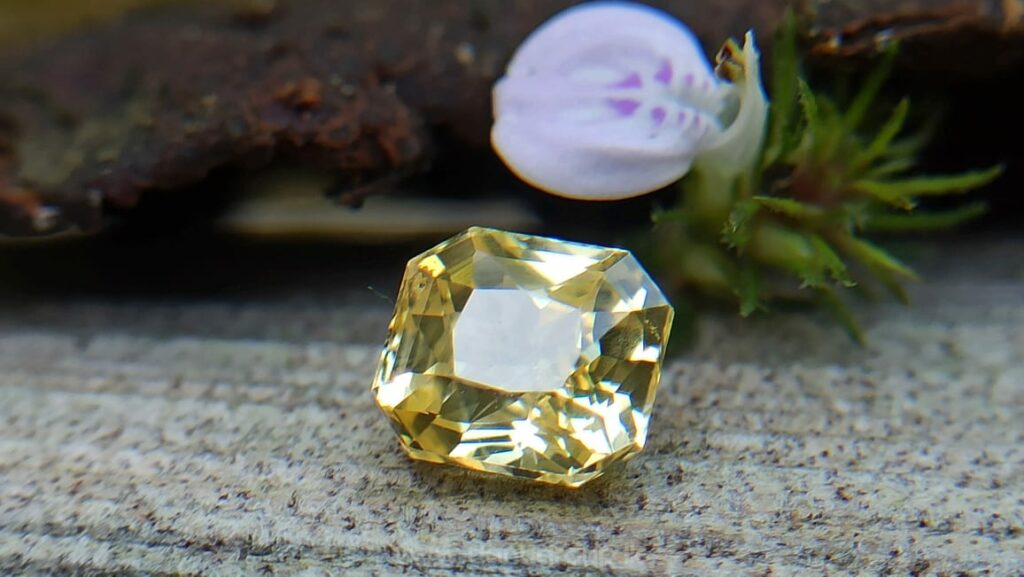 Ceylon Natural Yellow Sapphire
