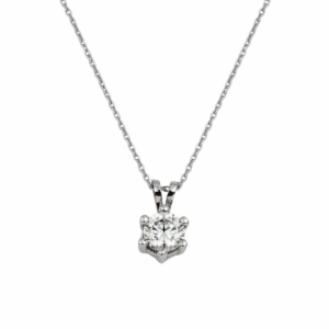 0.50 Carat Solitaire Necklace