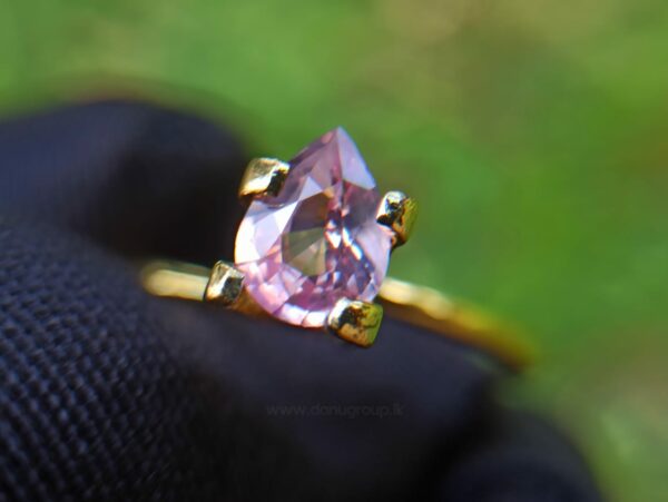 Ceylon Natural Purplish Pink Sapphire