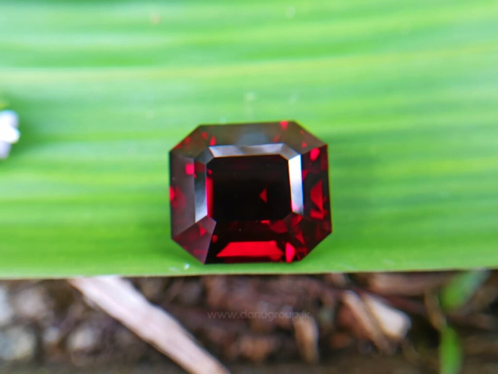 Ceylon Natural Red Garnet