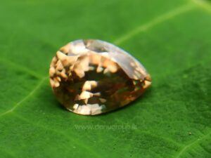Ceylon Natural Brownish-yellow Zircon