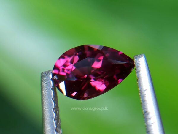Ceylon Natural Reddish Purple Sapphire