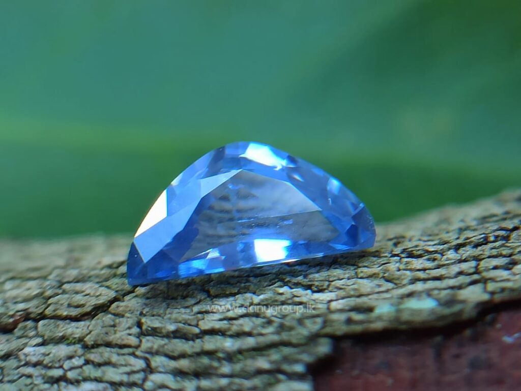 Ceylon Natural Pastel Blue Sapphire