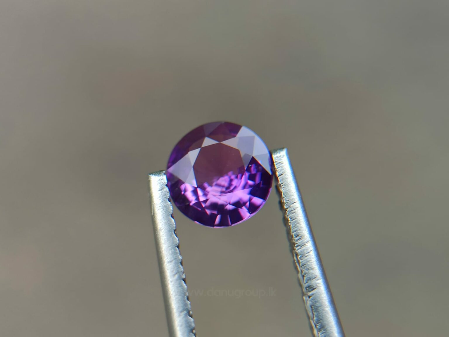 Ceylon Natural Purple Sapphire Round