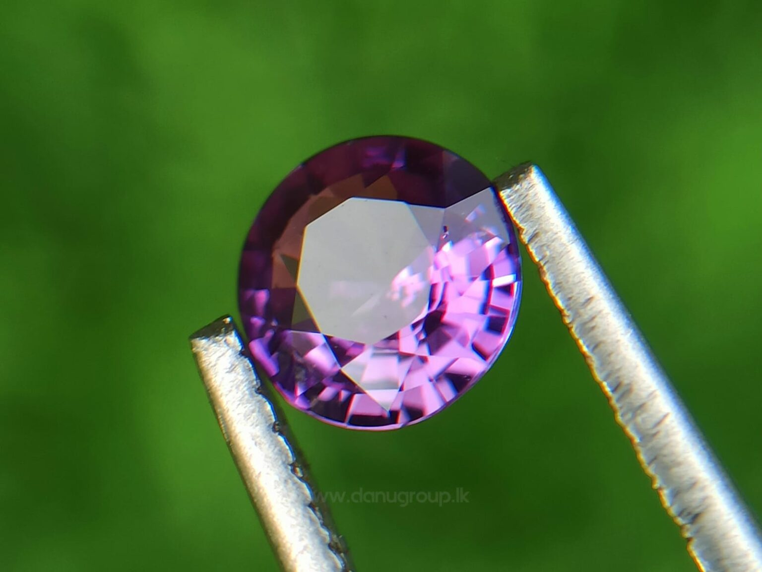 Ceylon Natural Purple Sapphire Round