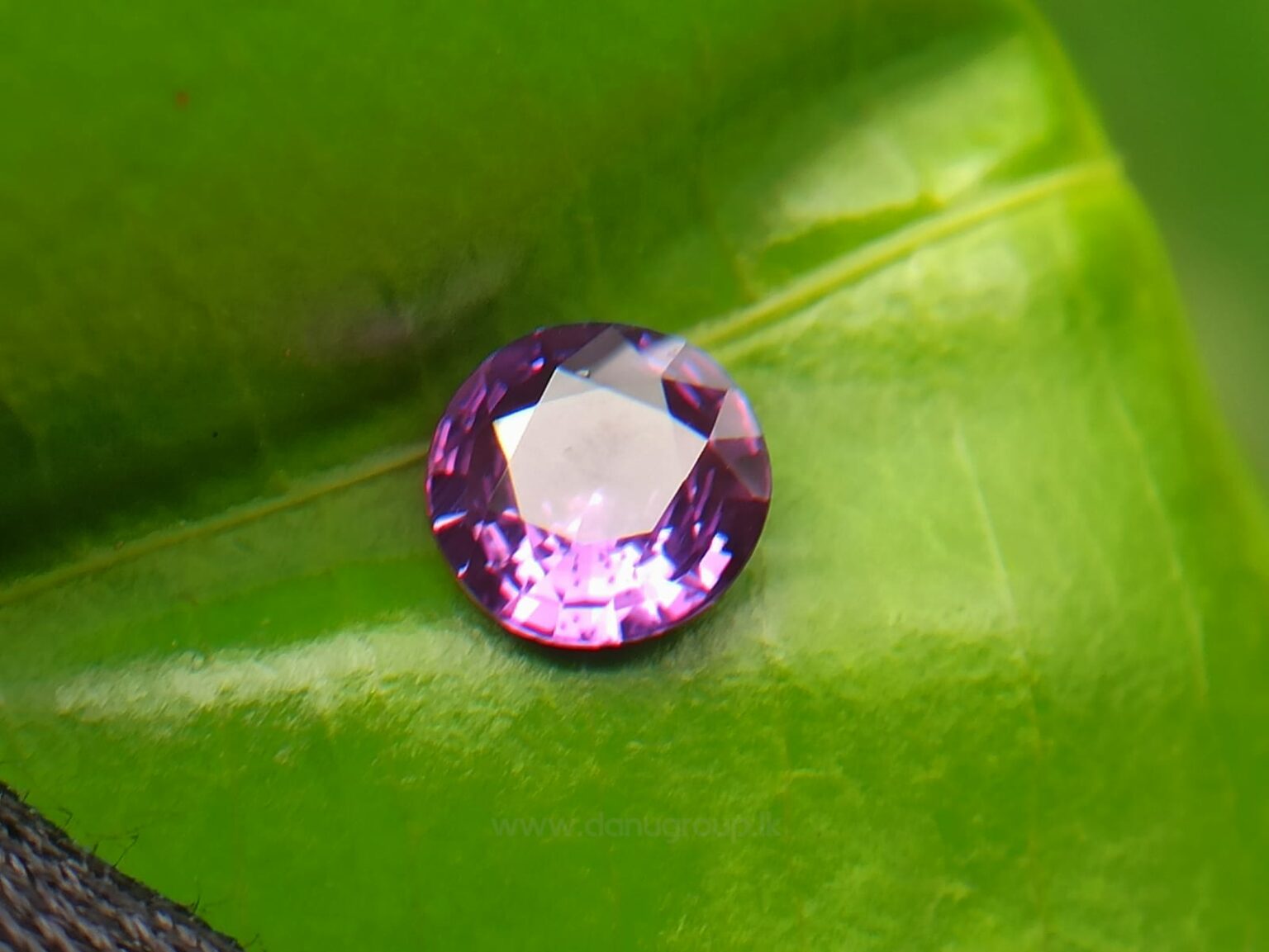 Ceylon Natural Purple Sapphire Round