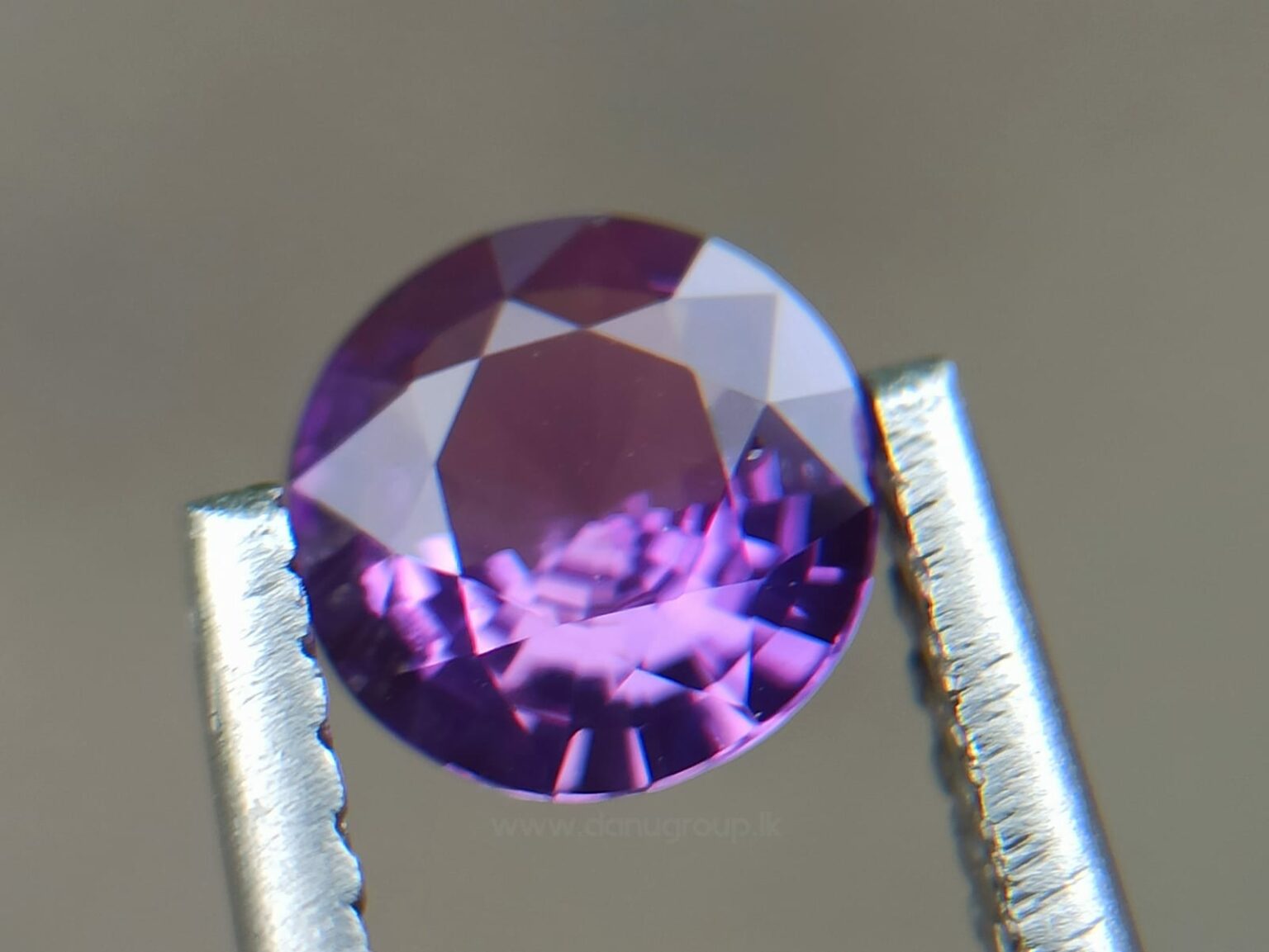 Ceylon Natural Purple Sapphire Round
