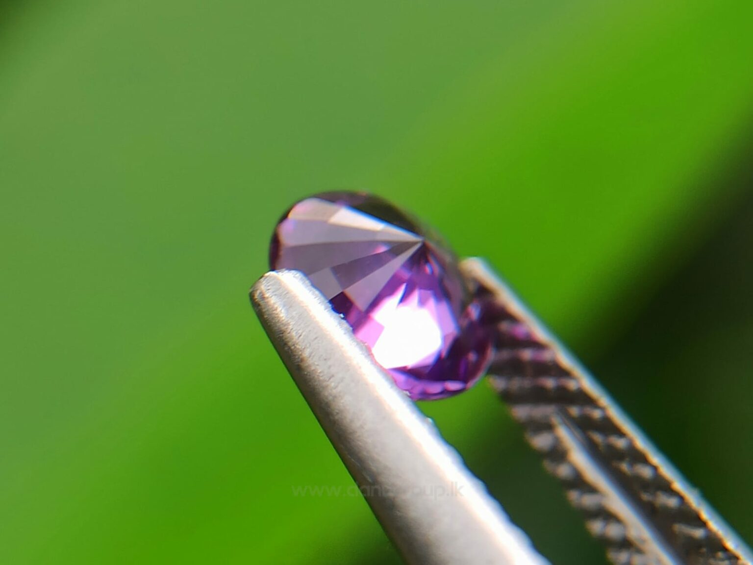 Ceylon Natural Purple Sapphire Round