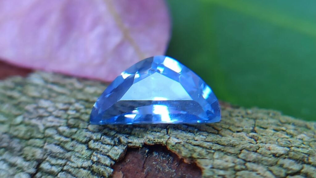 Ceylon Natural Pastel Blue Sapphire