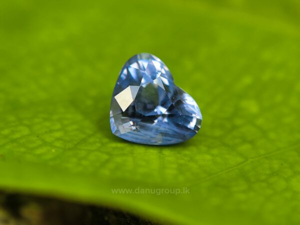 Ceylon Natural Blue Sapphire Heart