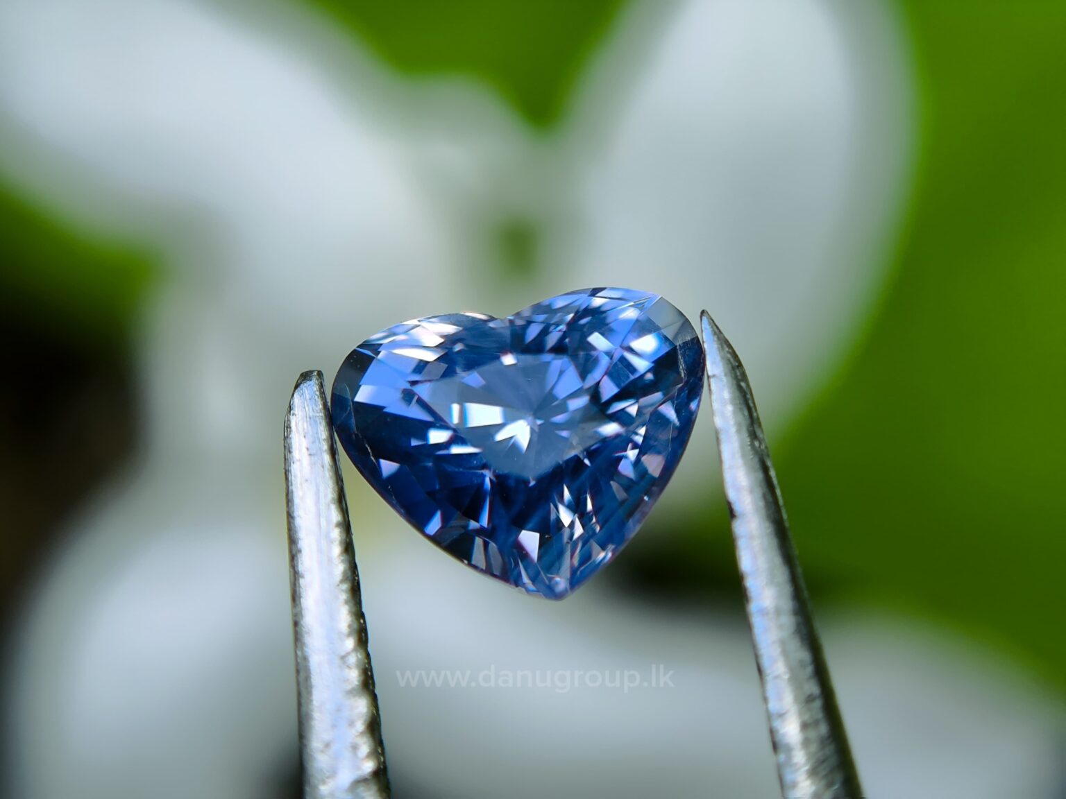 Ceylon Natural Blue Sapphire Heart