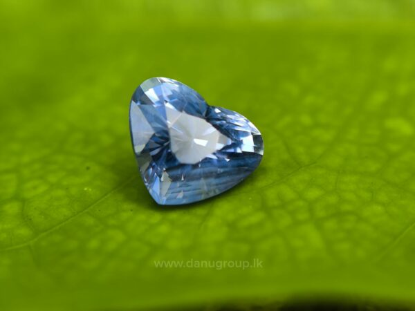 Ceylon Natural Blue Sapphire Heart