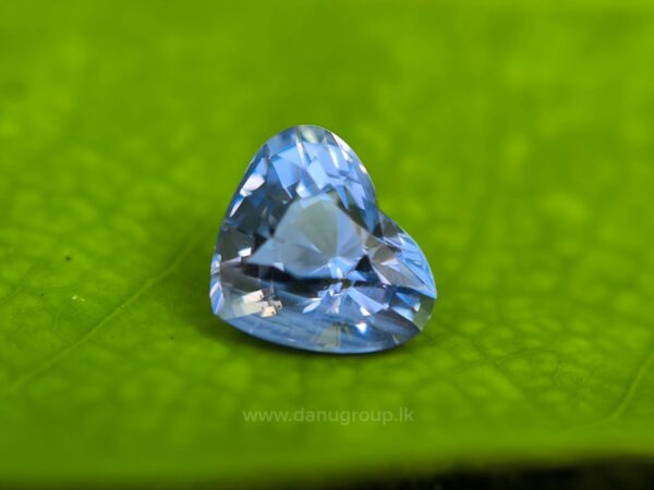 Ceylon Natural Blue Sapphire Heart