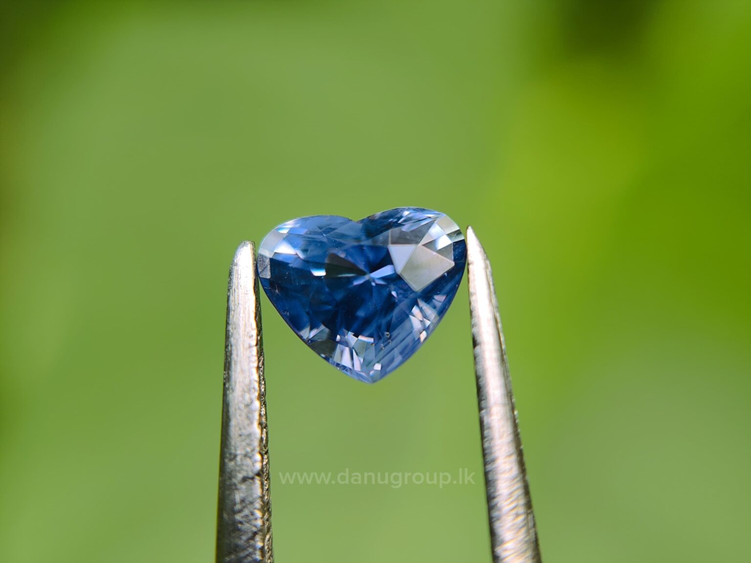 Ceylon Natural Blue Sapphire Heart