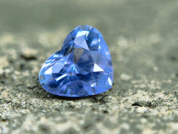 Ceylon Natural Blue Sapphire Heart