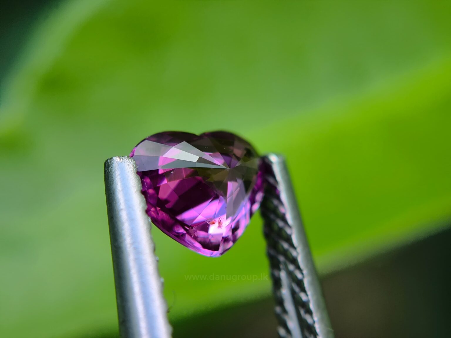 Ceylon Natural Hot Pink Sapphire Heart