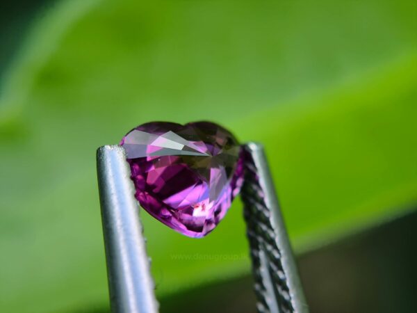 Ceylon Natural Hot Pink Sapphire Heart
