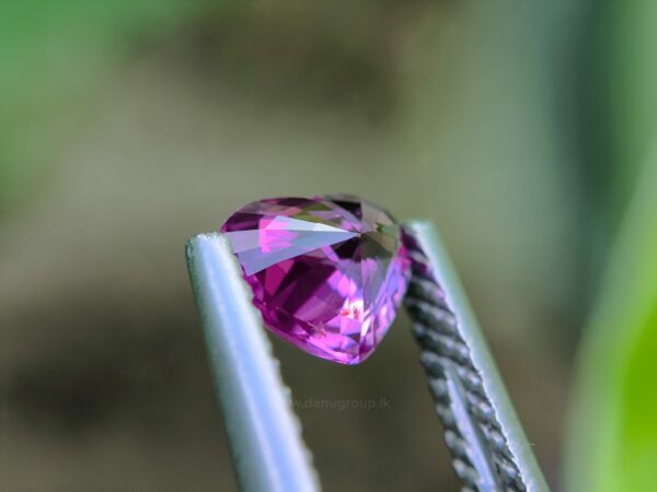 Ceylon Natural Hot Pink Sapphire Heart