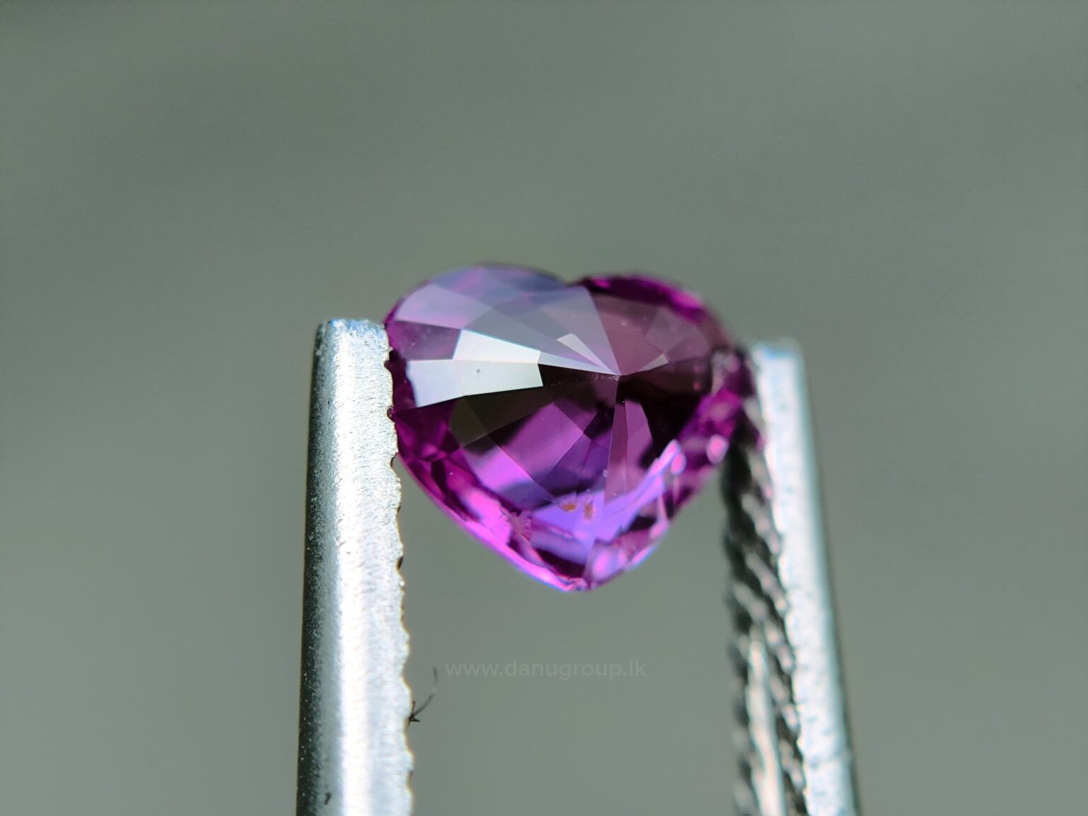Ceylon Natural Hot Pink Sapphire Heart