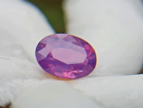Natural Purplish Pink Sapphire