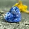 Ceylon Natural Blue Sapphire Heart